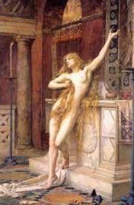 Hypatia death scene painting