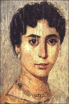 Romanized Egyptian mummy portrait